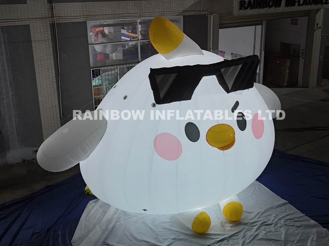 Inflatable Glowing Bird with Lights