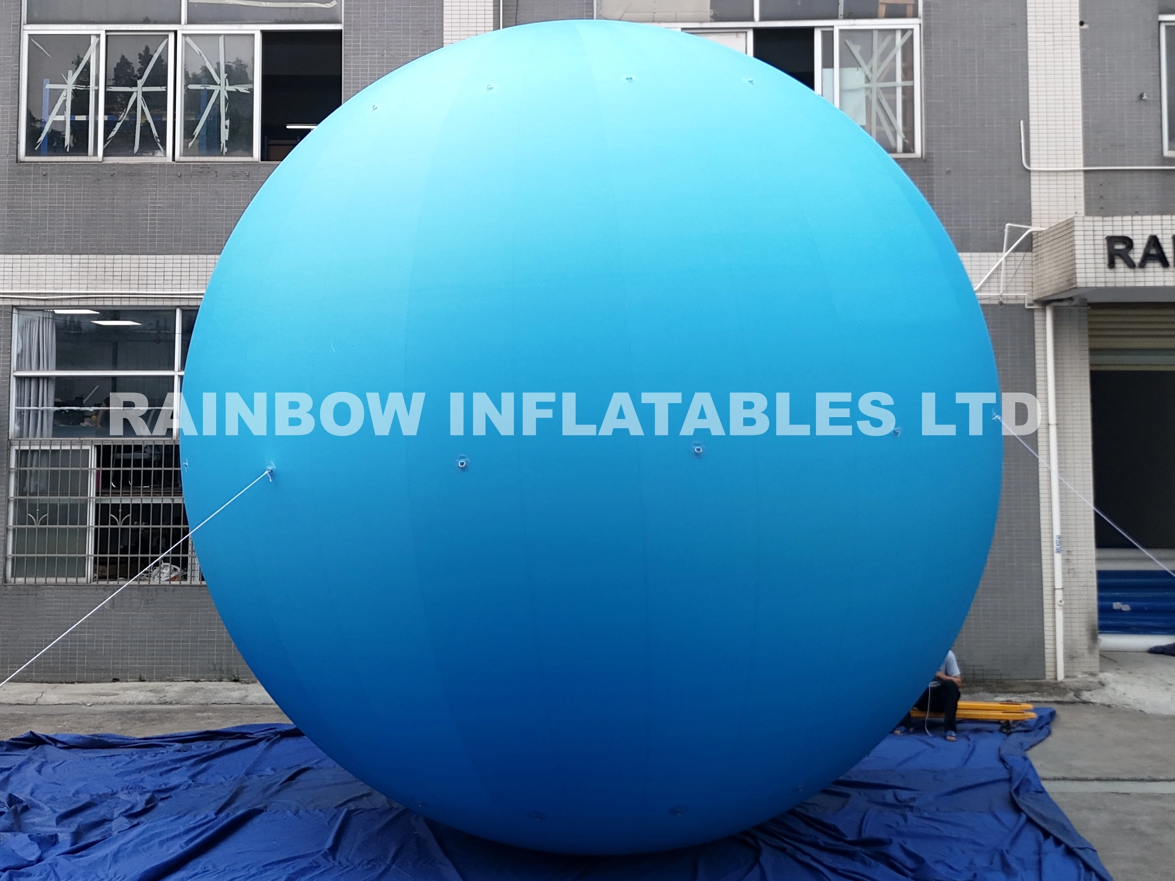 Inflatable Glowing Pluto