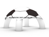 Large Inflatable Football Canopy Tent for Sports Activities