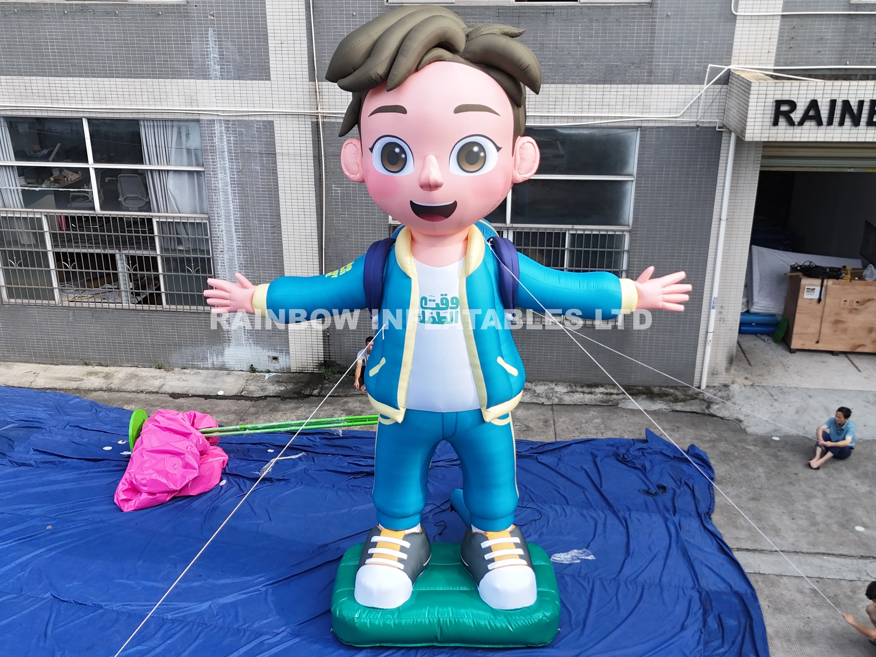 Custom Inflatable Girl with Light