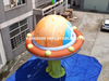 Fun Inflatable UFO Spaceship with Adorable Bunny Design for Kids