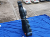 Custom Large Inflatable RIP Gravestone with Skulls for Outdoor Event Decor