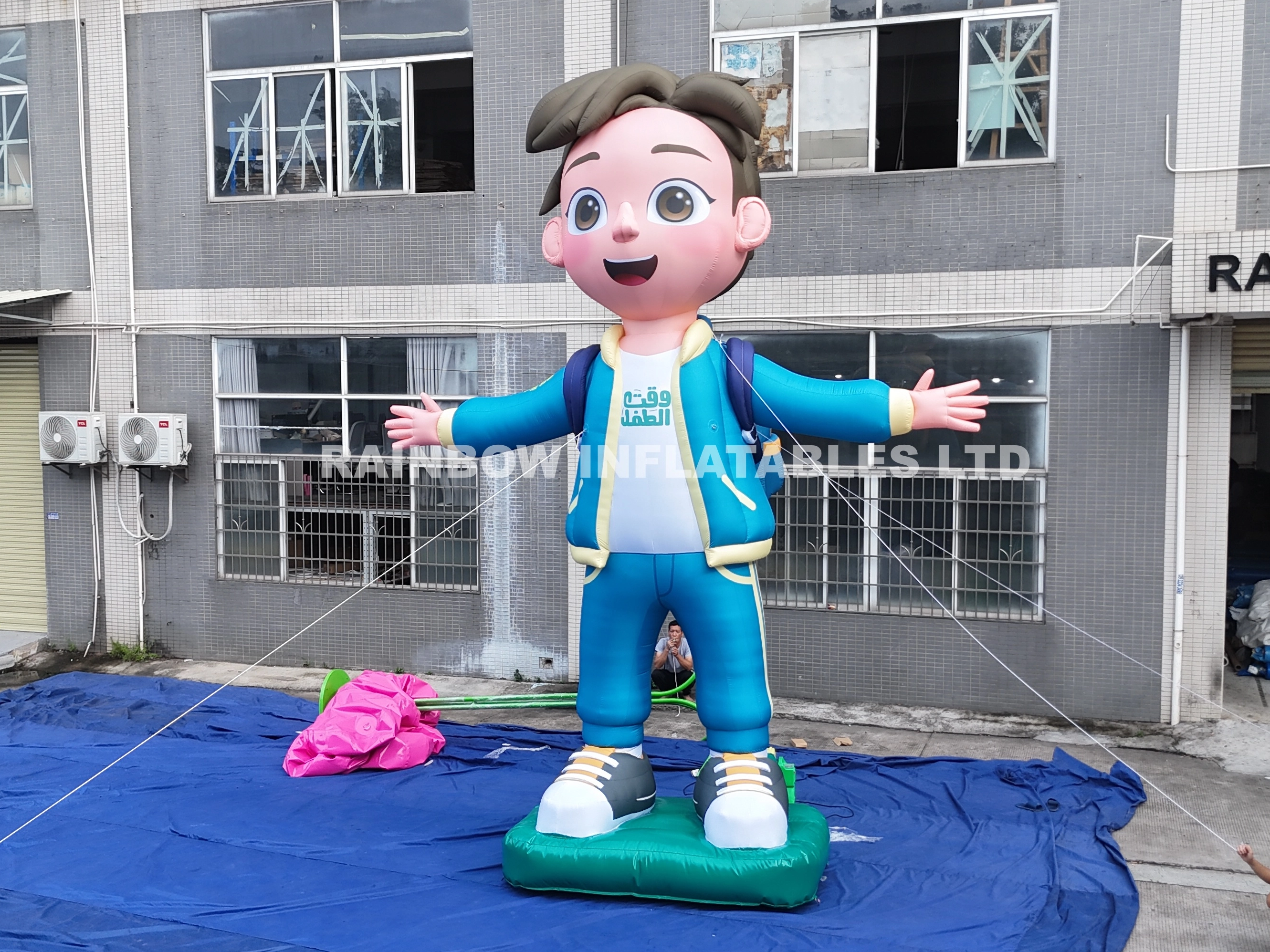 Custom Inflatable Girl with Light