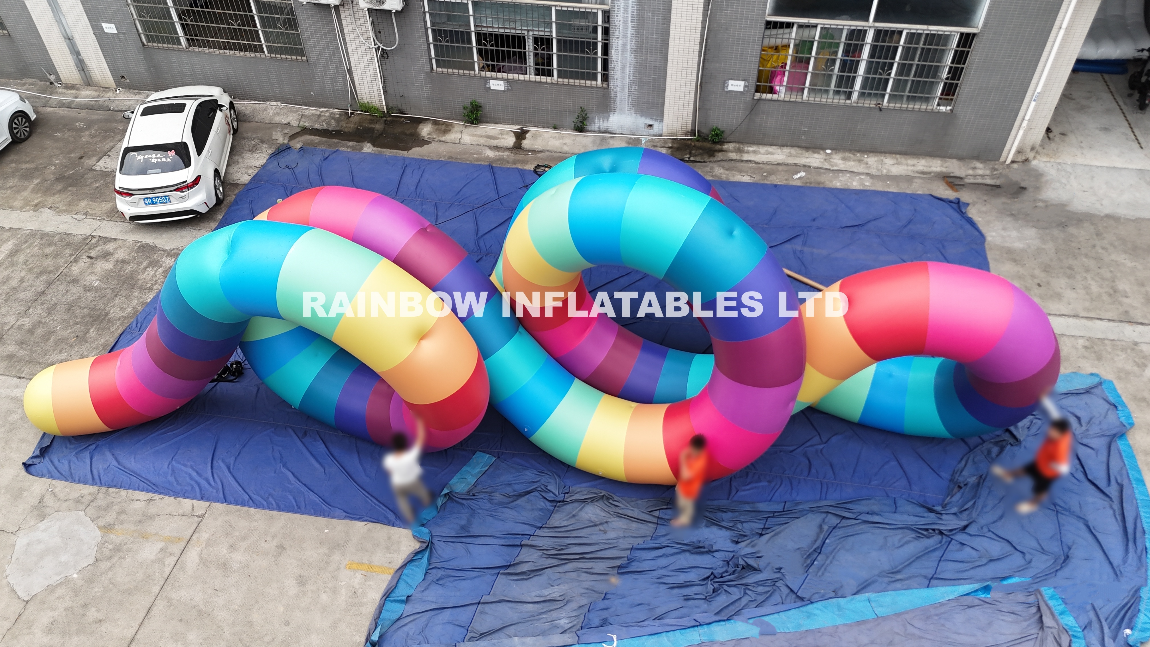  Inflatable wave, Inflatable spiral, Rainbow inflatable, Inflatable arch, Inflatable tunnel