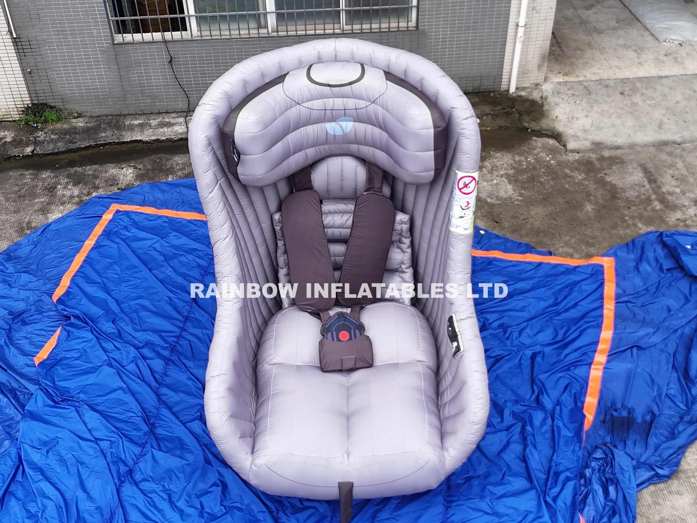 Realistic Inflatable Baby Car Seat Toy for Safe Adventures