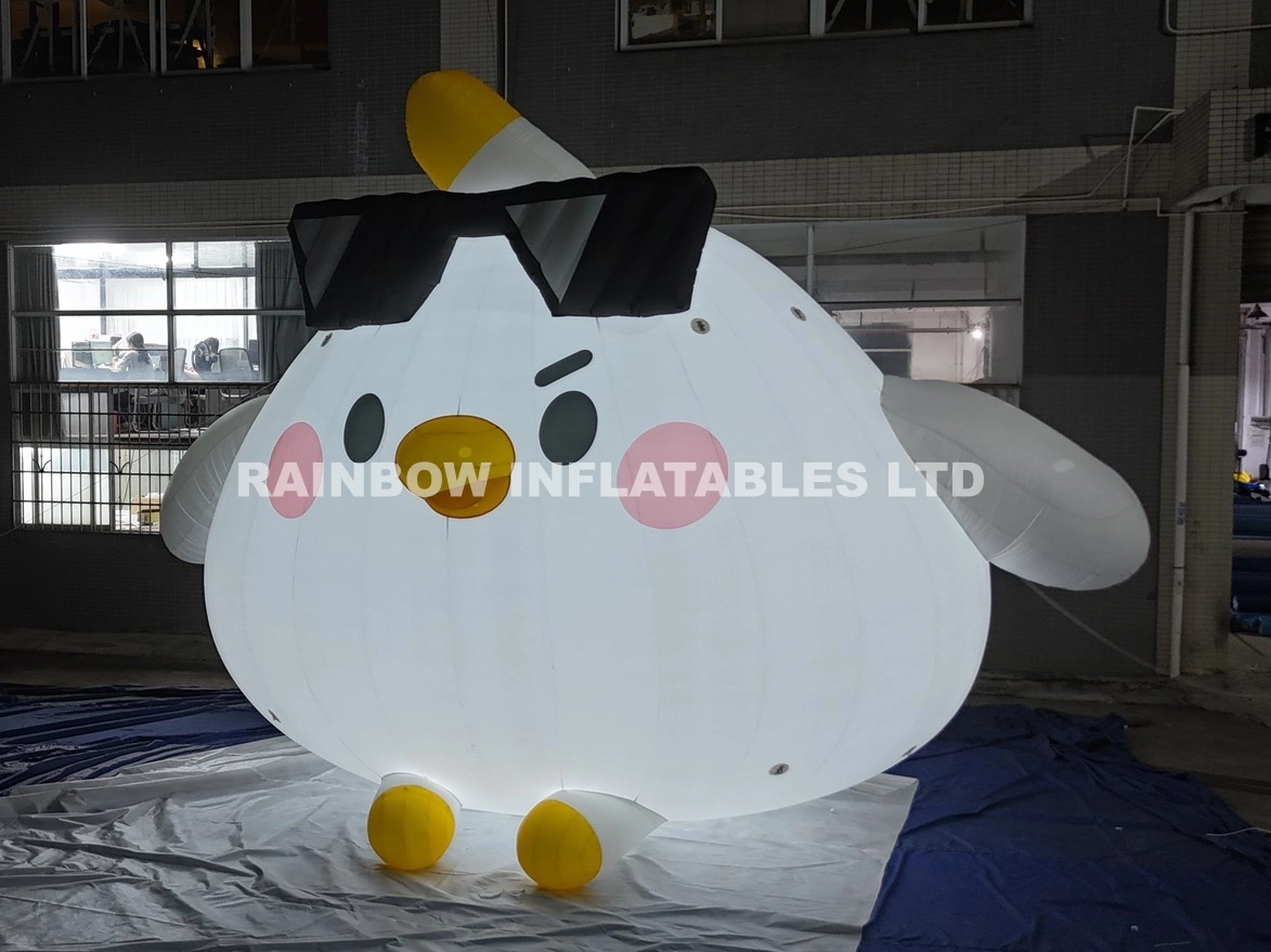 Inflatable Glowing Bird with Lights