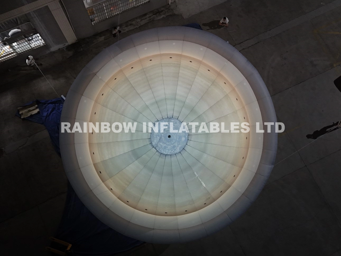 Light-Up Inflatable Saturn Ring Planet