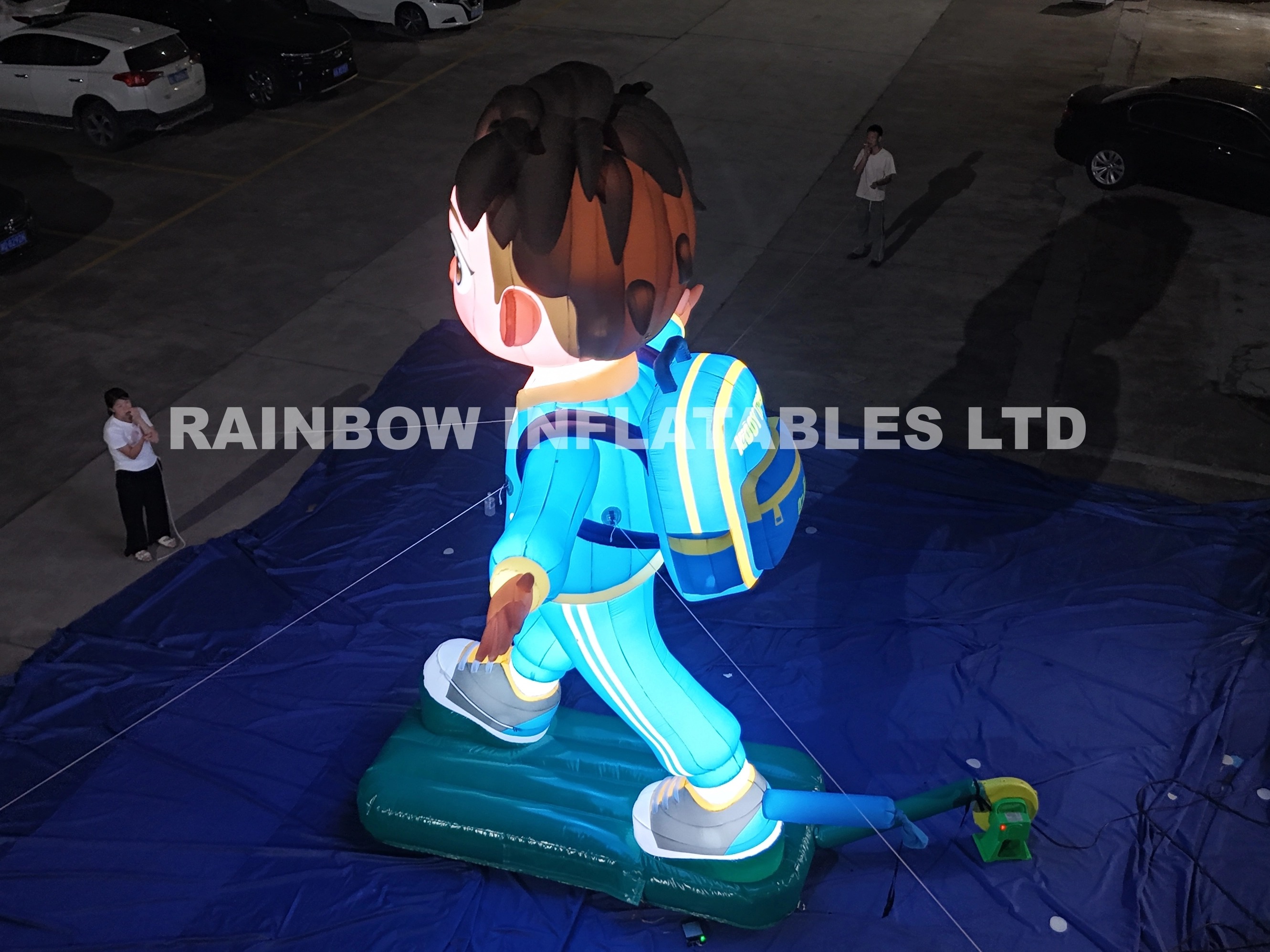 Custom Inflatable Light Up Boy