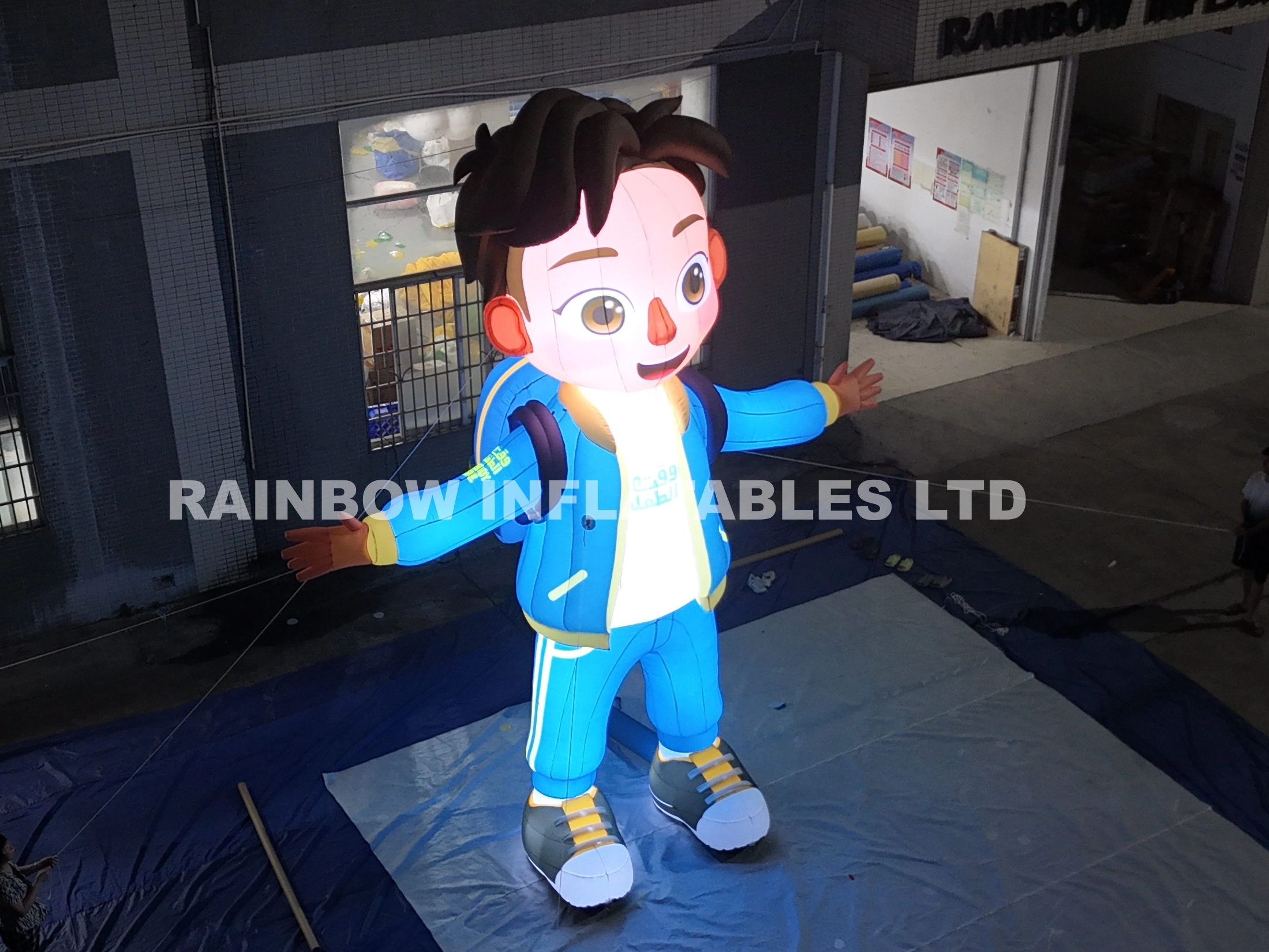 Custom Inflatable Girl with Light