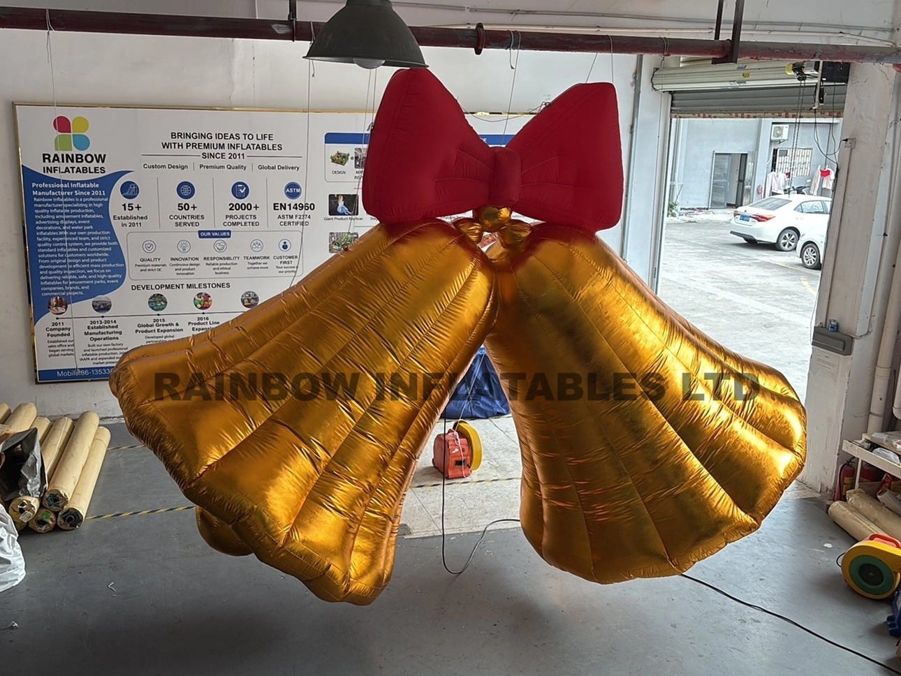 Premium Oxford Cloth Inflatable Hanging Ball, Custom Inflatable Hanging Oxford Sphere
