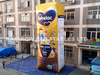 Custom Giant Inflatable Bebelac Milk Box