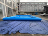 Dark Blue Square Inflatable Swimming Pool