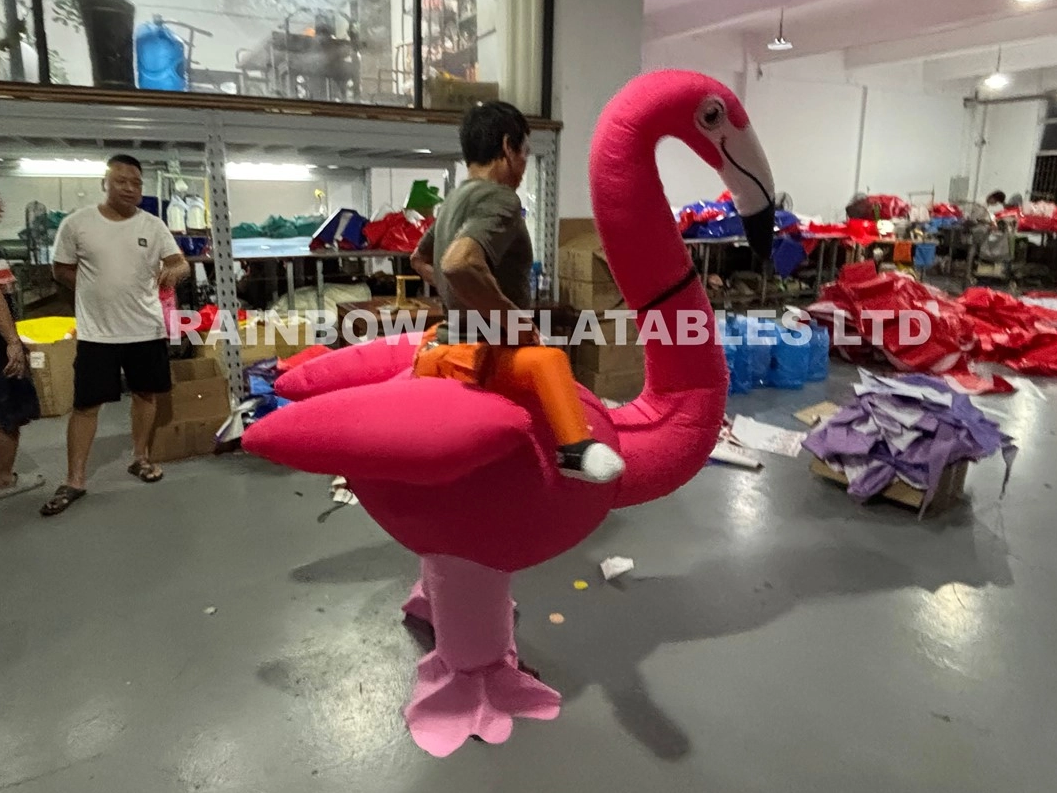 Inflatable Walking flamingo