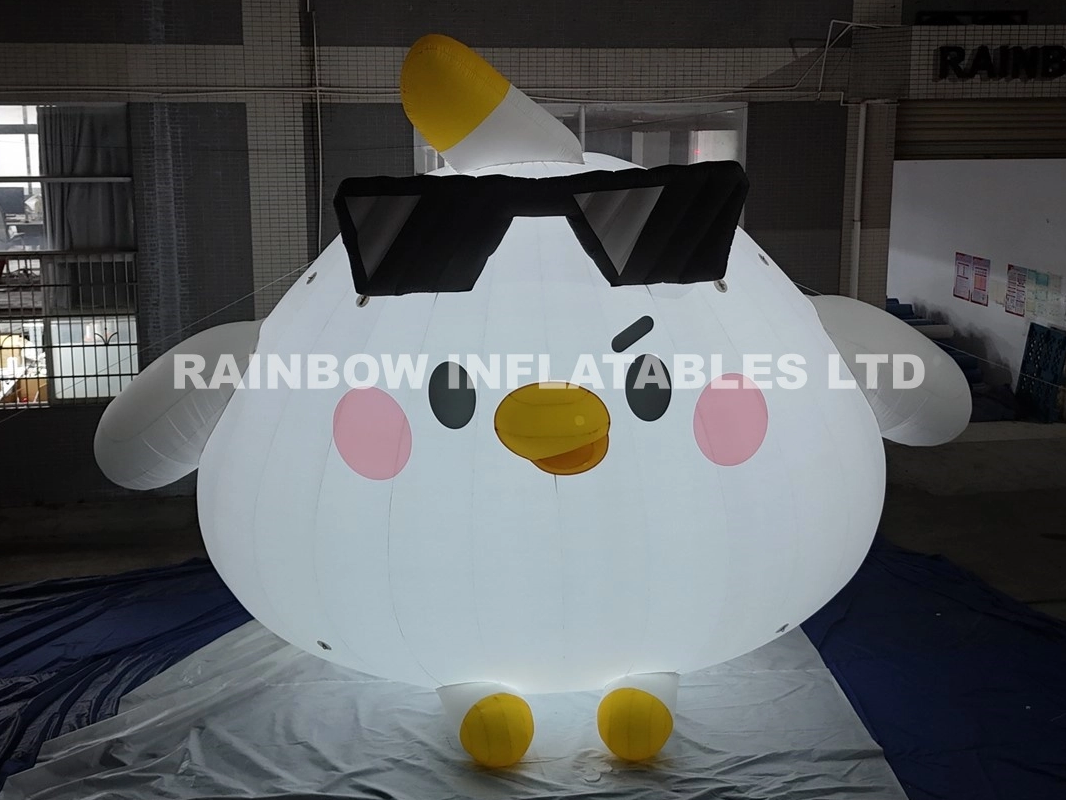 Inflatable Glowing Bird with Lights