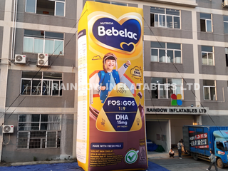 Custom Giant Inflatable Bebelac Milk Box