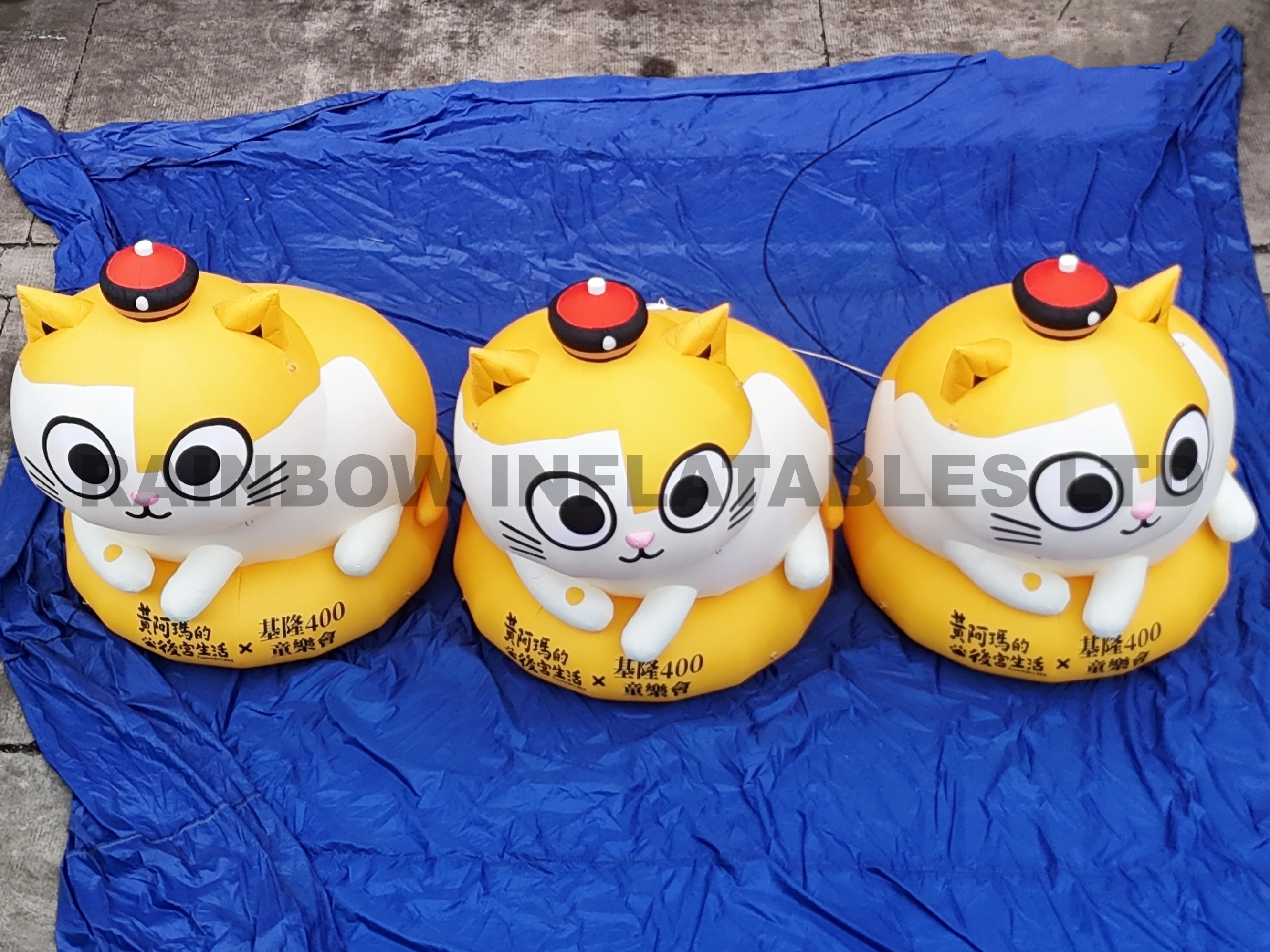 Fun and Friendly Inflatable Cat Costume for Parties and Celebrations