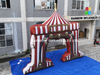Halloween Inflatable Haunted House Entrance Archway with Skulls