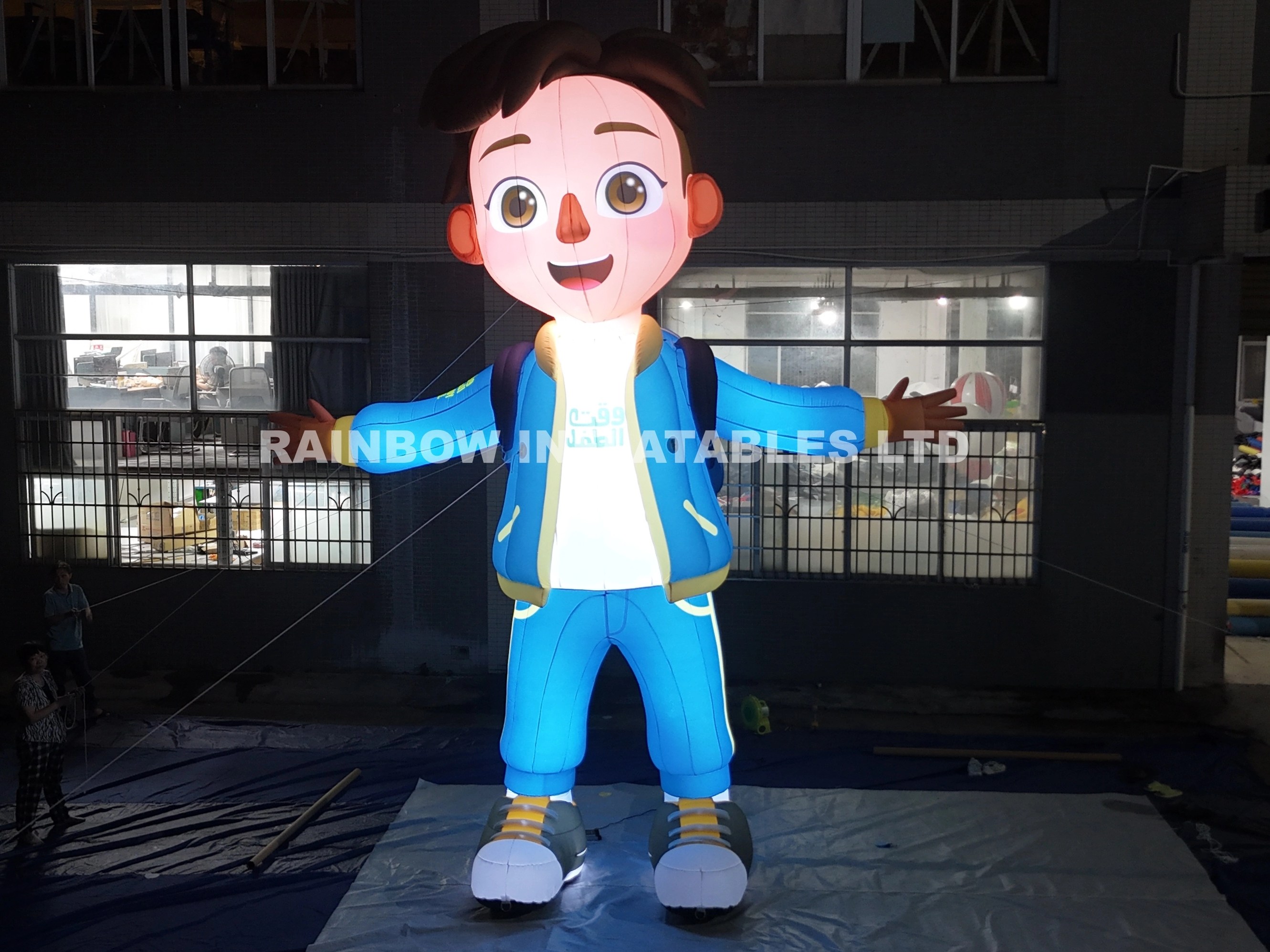 Custom Inflatable Girl with Light