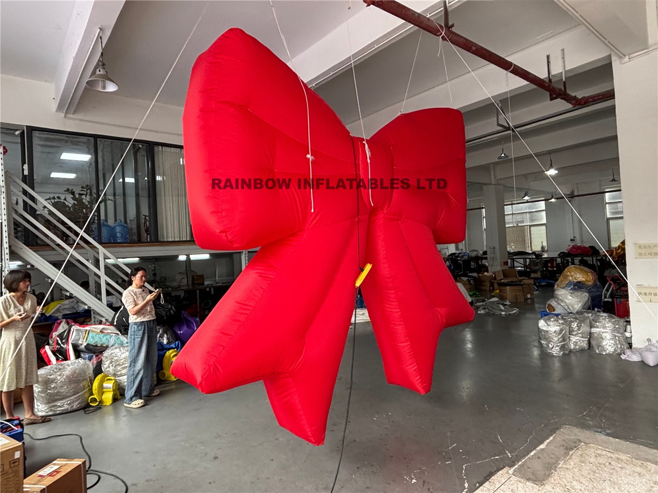 Premium Inflatable Suspended Bowknot - Oxford Fabric Manufacturer