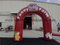 RB21047(3.5x3.5m) Inflatable Red Simple Welcome Arch For Funny Farm